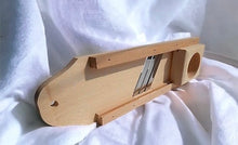 Wooden Vegetable Mandoline Slicer Cutter Triple Blade Shredder 12 inches 30cm