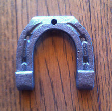 Small Horseshoe Hand-Forged Wrought Iron Country Decor 1.95 inches 5cm Handmade - Handcrafted Wood, Iron & Copper