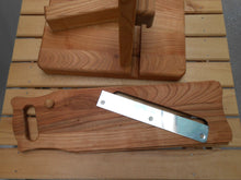 Guillotine Salami Slicer - Cherry Wood19th Century Design Handmade - Handcrafted Wood, Iron & Copper