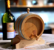 Oak Barrel Wine Keg looks awesome in any kitchen or mans cave.