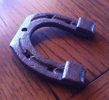 Small Horseshoe Hand-Forged Wrought Iron Country Decor 1.95 inches 5cm Handmade - Handcrafted Wood, Iron & Copper