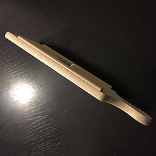 Wooden Vegetable Mandoline Slicer Shredder Double Blade 37cm 14.5 inches - Handcrafted Wood, Iron & Copper