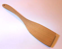 Cherry Wood Spatula Clear Cooking Utensils 30cm-11.8 inches Handmade Brown - Handcrafted Wood, Iron & Copper