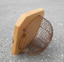 Mouse Trap Live Mice Catcher Traditional European Vintage Look - Handcrafted Wood, Iron & Copper